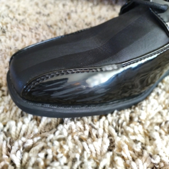 Felipe Stefano Itlaian Signiture Series Boys Black Caleb Dress Shoes Size 4M - Picture 9 of 9